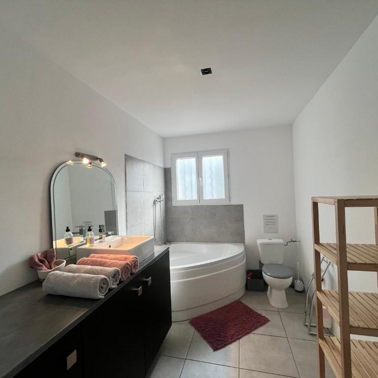 Charmant T2 calme , climatisé et piscine privée - Appartement 1 Chambre - 11