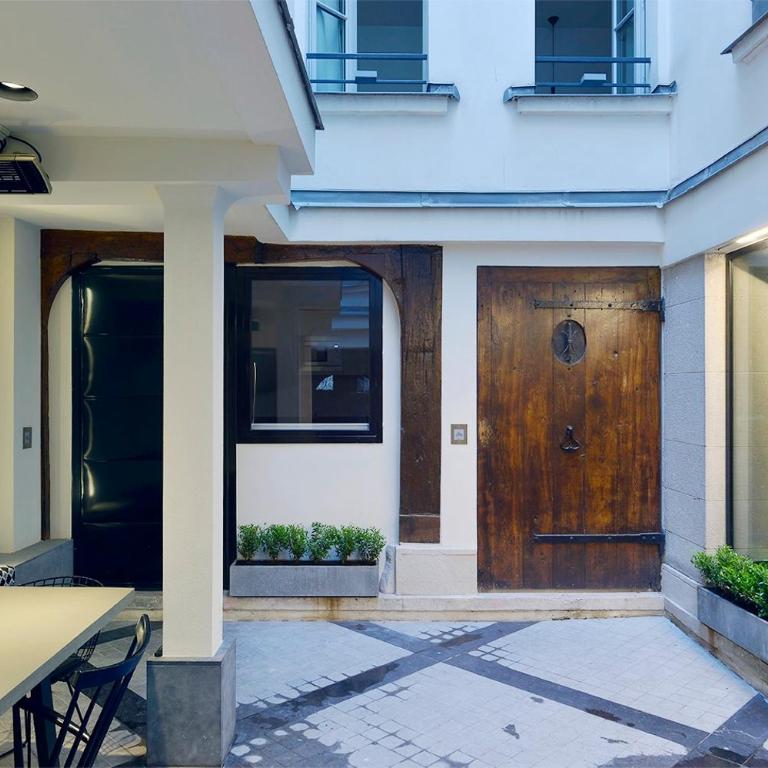 St-Germain/Louvre - Stylish townhouse of 1600 - Appartement 2 Chambres Deluxe avec Balcon - 14