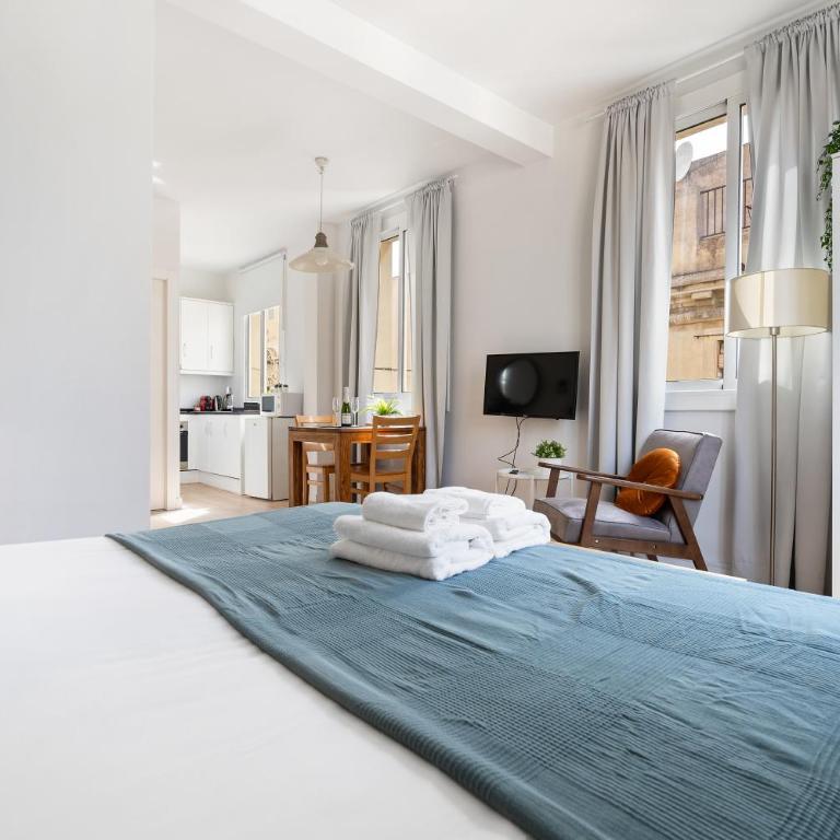 Lodging Apartments Barceloneta Beach Studio 42 - One-Bedroom Apartment - 4