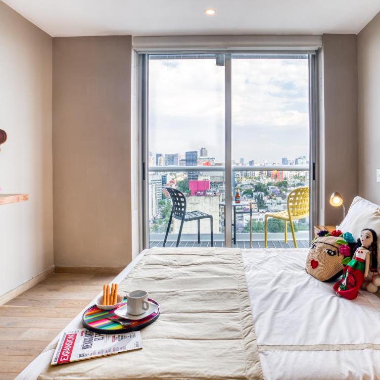 ULIV Polanco - Apartamento de estilo mexicano con balcón - 8