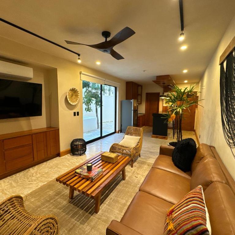 Condominio Talulah Living Tulum - Apartamento Deluxe de 1 dormitorio con vistas al jardín - 3