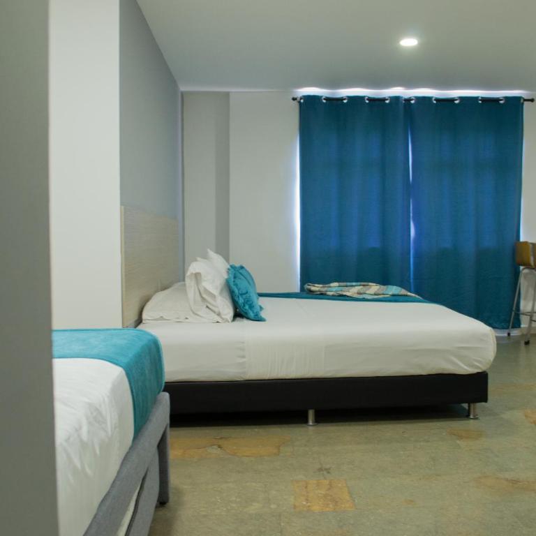 Hotel Portón Sabaneta - Habitación Doble Estándar - 2 camas - 7