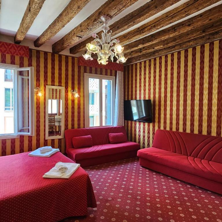 Ca' Messner 5 Leoni - Deluxe Vierbettzimmer mit Gartenblick - 5