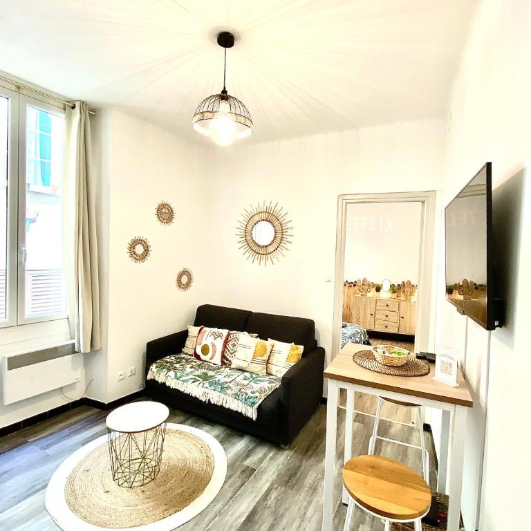 Appartement avec cinéma à 200m de la plage - Appartement 1 Chambre - 3