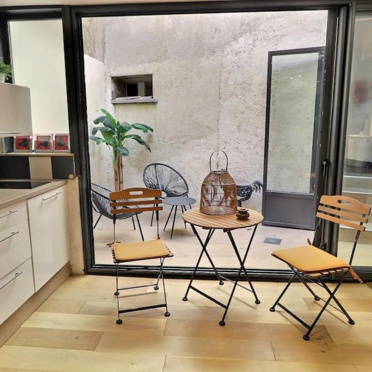 La Galerie - Maison Art Deco - Parking pour petite voiture - Terrasse - Villa Deluxe - 13