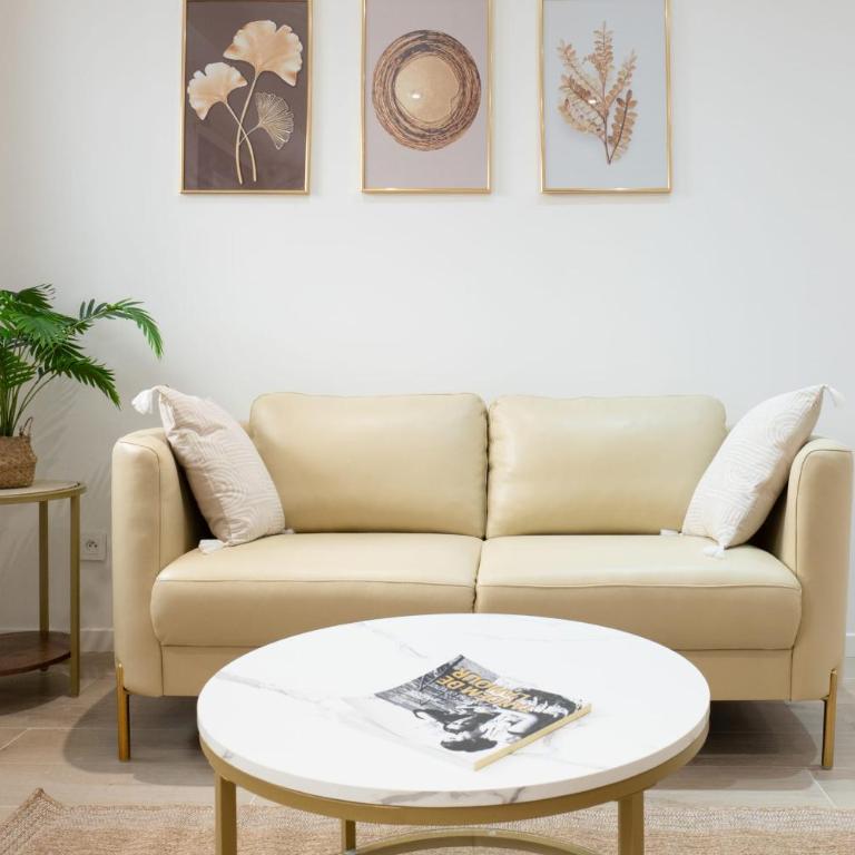 Upscale 3-room apartment 300m from the beaches - Apartamento - 7
