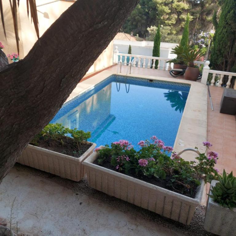 Apartamento en Moraira con piscina 100 m de la playa - Two-Bedroom Apartment - 28