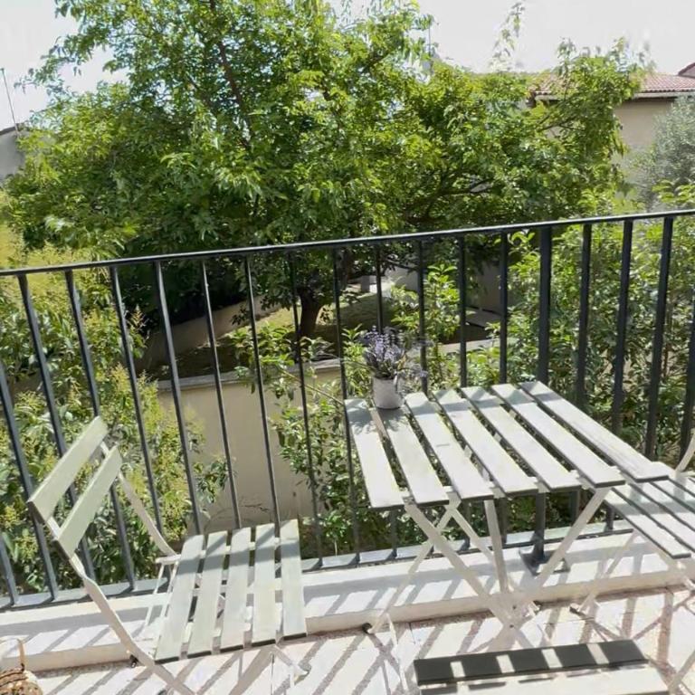 Chambre privée dans appartement partagé avec balcon calme & dégagé - Camera Matrimoniale - 12