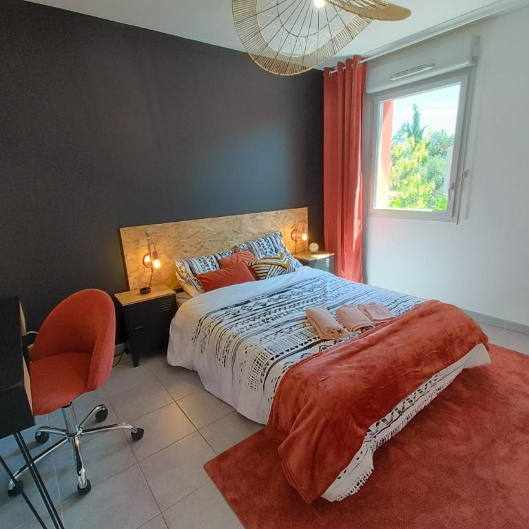 Chambre privée dans appartement partagé avec balcon calme & dégagé - Camera Matrimoniale - 12