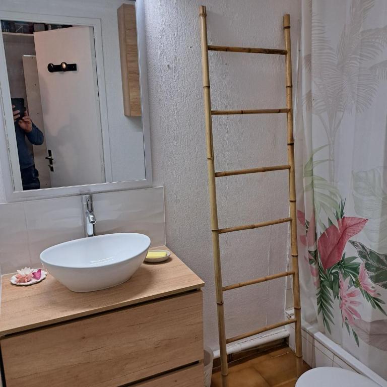 Studio 4 personnes avec clim, piscine au CAP D AGDE au pied du port et 5 mn à pied de la plage du Môle - Studio-Apartment - 12