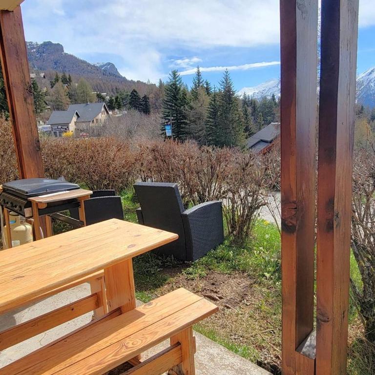 Appartement cosy 5 pers, terrasse sud, parking, proche station, animaux acceptés - Appartement 1 Chambre - 6