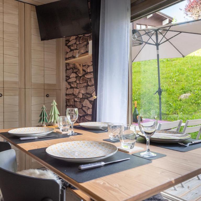 Ecrin cosy, calme, terrasse, nature et MontBlanc - Studio - 5