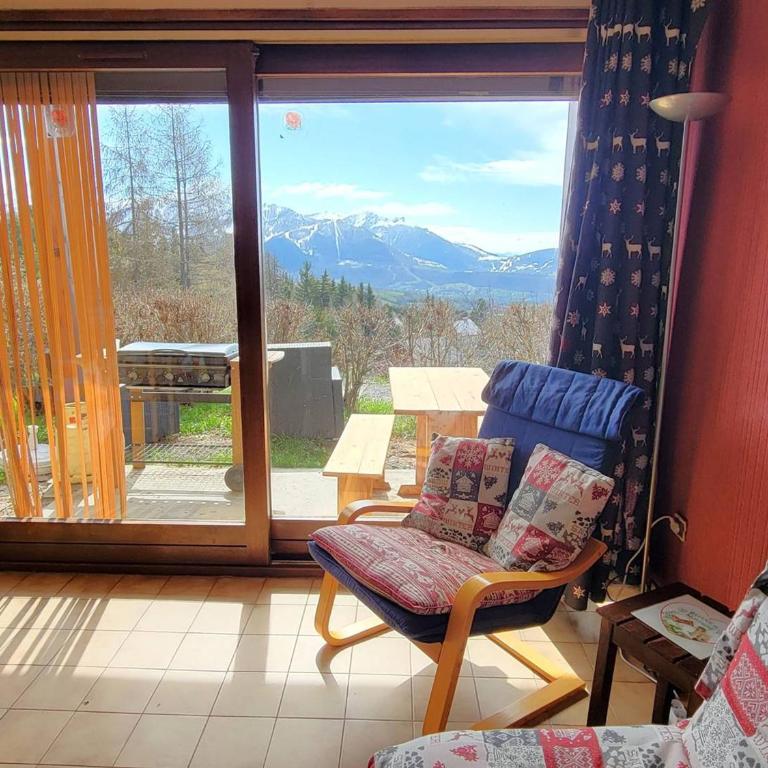 Appartement cosy 5 pers, terrasse sud, parking, proche station, animaux acceptés - Appartement 1 Chambre - 15