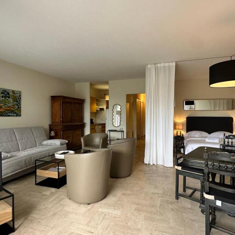 A050-Studio avec jardin prive Cannes pres de la plage - Appartement - 5