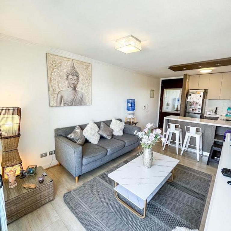 Departamento las condes con vista a la cordillera full equipado - One-Bedroom Apartment - 14