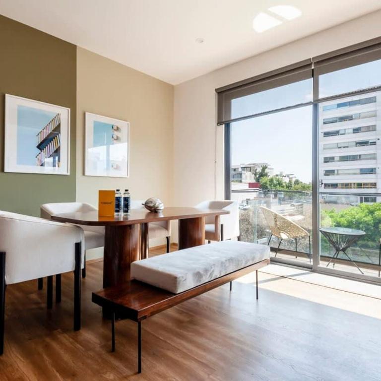 Amazing 3BR with balcony in Roma Norte - Urban 3BR w/ beautiful balcony in Roma Norte - 1