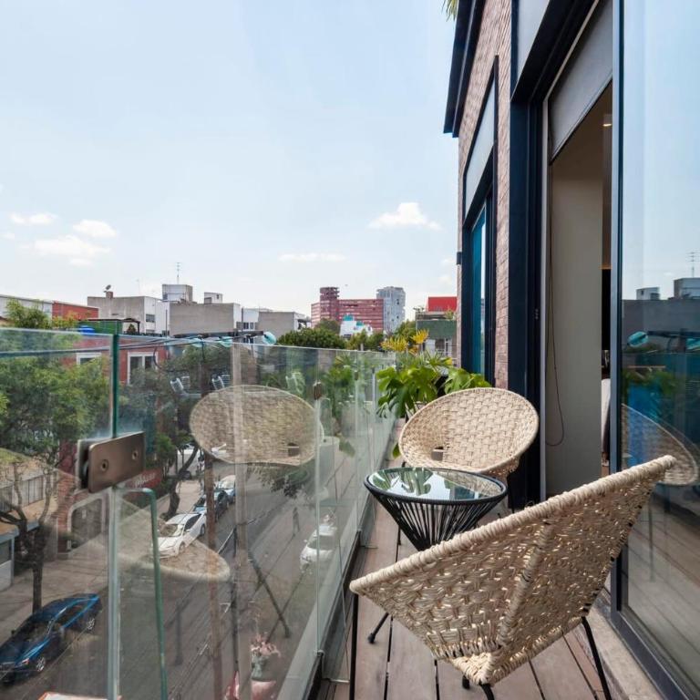 Amazing 3BR with balcony in Roma Norte - Urban 3BR w/ beautiful balcony in Roma Norte - 8