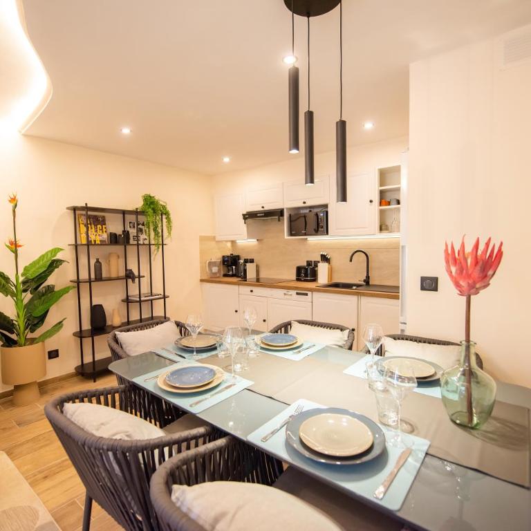 Palazzio T3 design près des plages et du Palais - Apartment mit 2 Schlafzimmern - 20