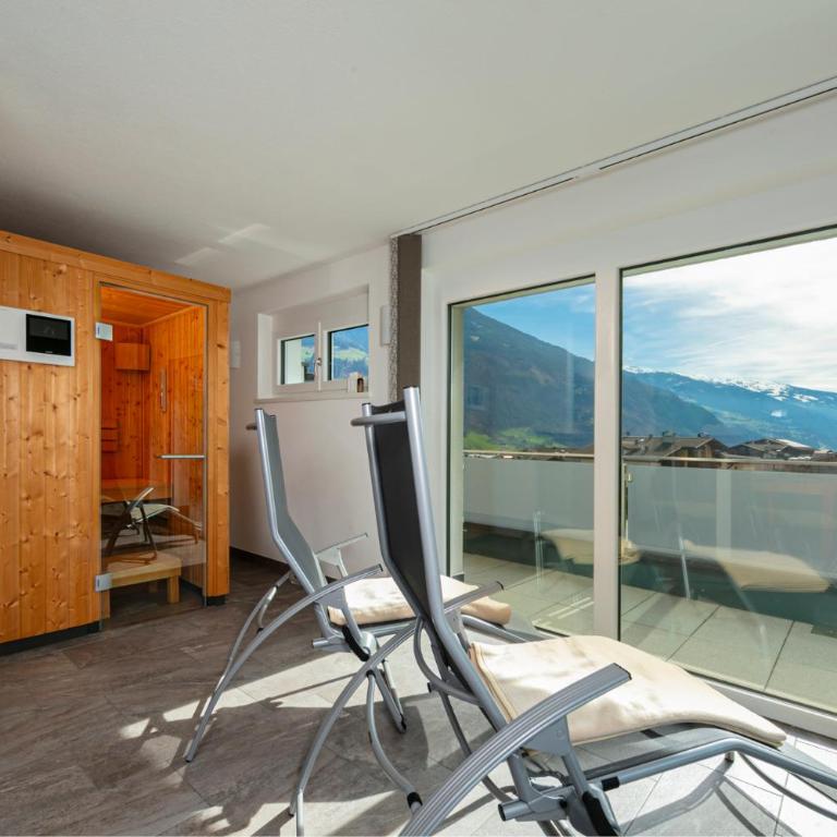 H19 - Modernes Ferienhaus 145qm, 3SZ, Wellnessbereich mit Sauna und Dachterrasse mit Panoramablick, Kühlen und Heizen mit Geothermie - Vacation Home - 8