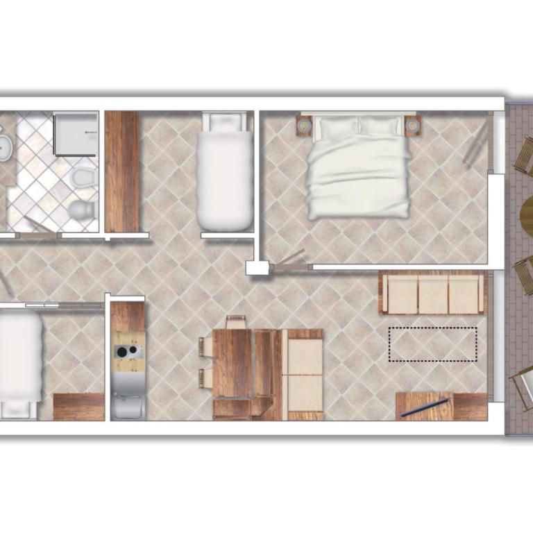 Residence Club Ponte Di Legno - Appartamento con 3 Camere da Letto - 3