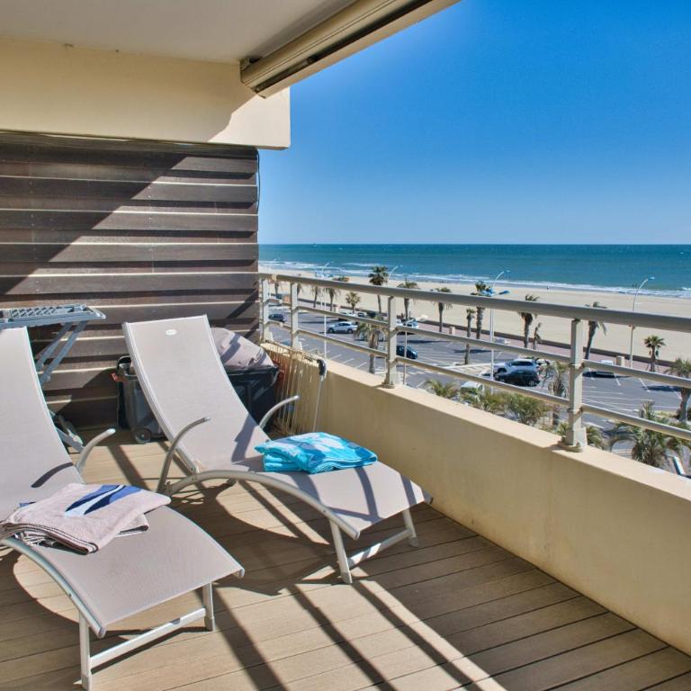 LE PALAIS dETE T4 6-8 115m2 grand standing garage carplug - Three-Bedroom Apartment - 9