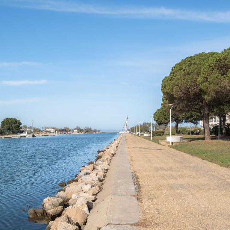 AS24001 - P2 dans Résidence sur la plage - vue chenal - parking privé et wifi - Apartment mit 1 Schlafzimmer - 10