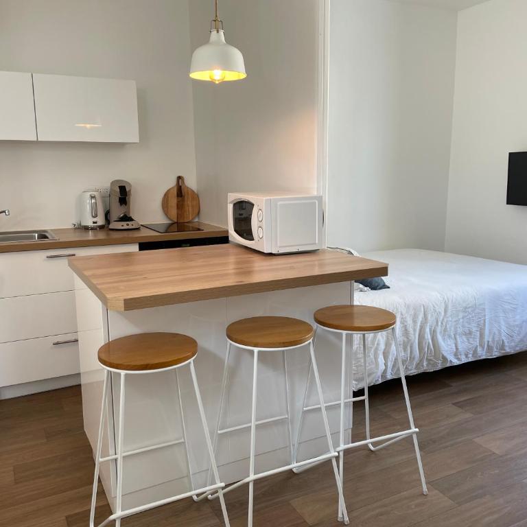 Grand Studio centre ville, gare et plage à pied - Apartamento de 1 dormitorio - 1