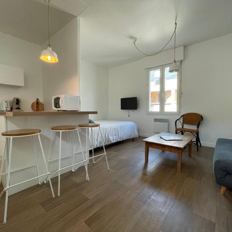 Grand Studio centre ville, gare et plage à pied - Apartamento de 1 dormitorio - 3