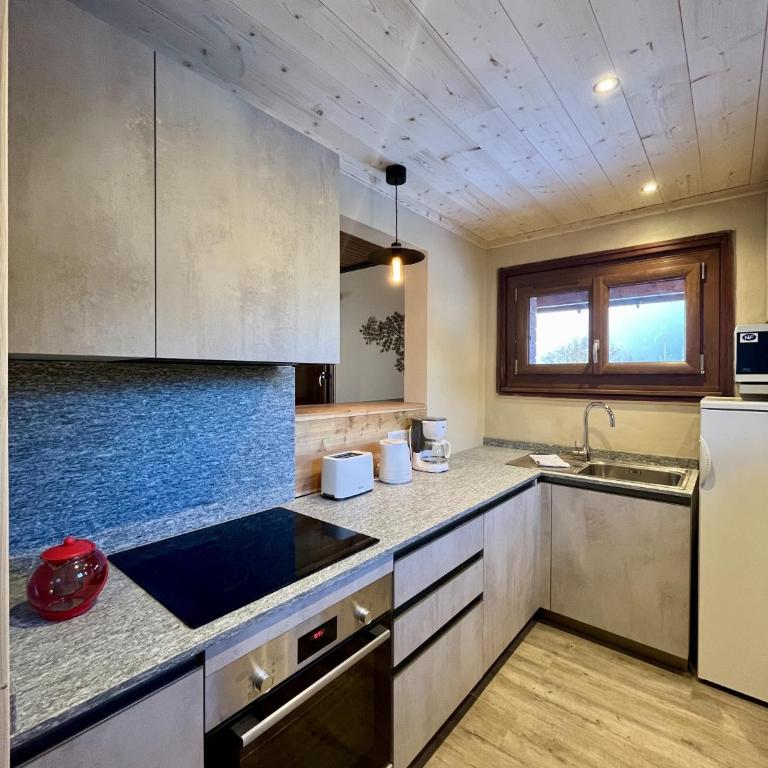 Le Chaney - T2 dans chalet - Massif du Mont-Blanc - Appartement 1 Chambre - 7
