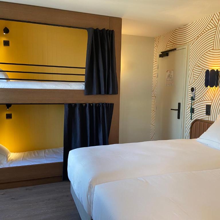 Bijou Hôtel Paris Boulogne - Chambre Familiale (2 Adultes et 2 Enfants) - 3