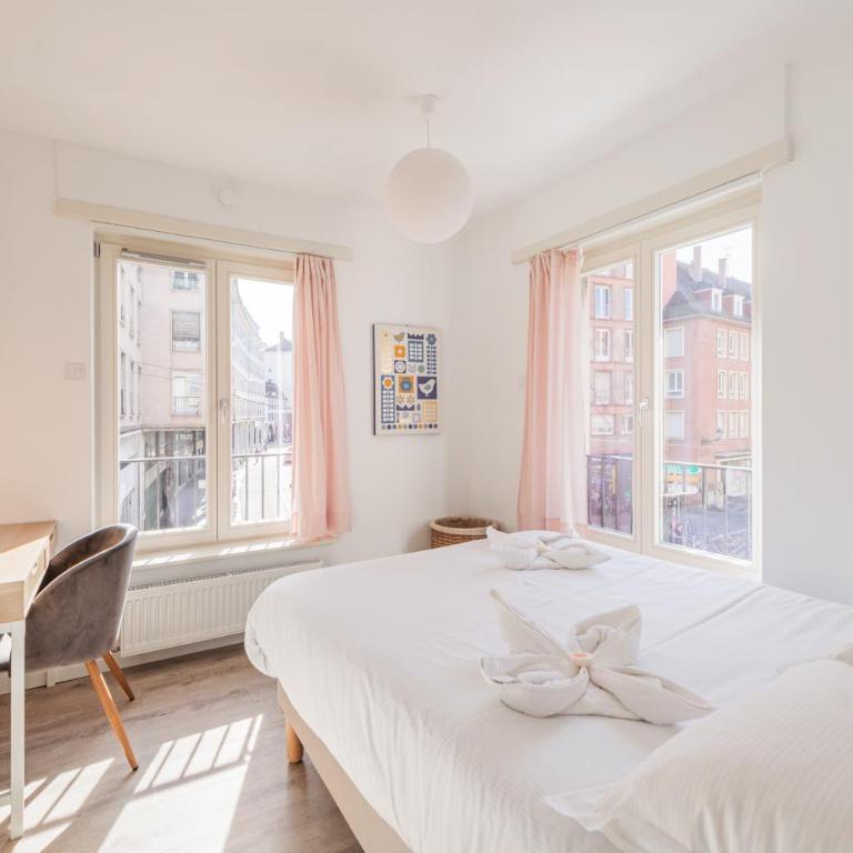 Le Strasbourgeois - Appt 60m² - 6 voyageurs - Apartamento de 2 dormitorios - 3