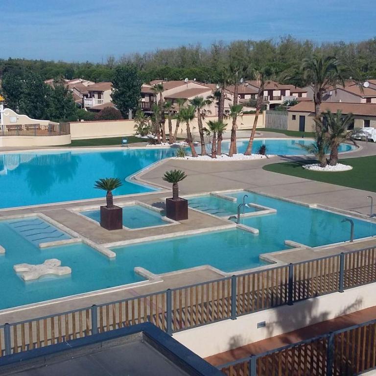 Belle villa de vacances climatisée, residence TAMARIS avec accès payant pour piscines-animations, wifi, 2 chambres, 4 à 6 couchages PORTIRAGNES PLAGE LRTAMH7 - Maison 2 Chambres - 10