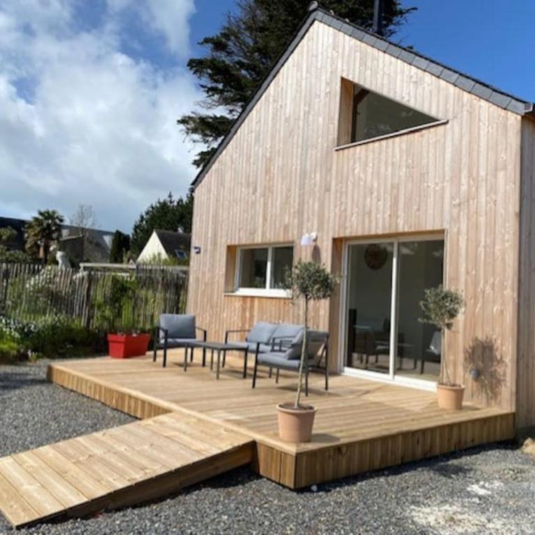 La Bernique blanche de Perros vue mer 4 personnes - Two-Bedroom House - 2