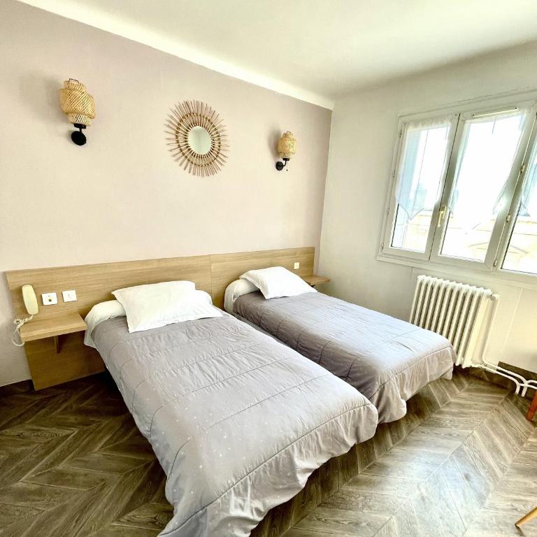 Hôtel Colisée-Verdun Centre Gare Saint-Roch - Chambre Double Standard - 1