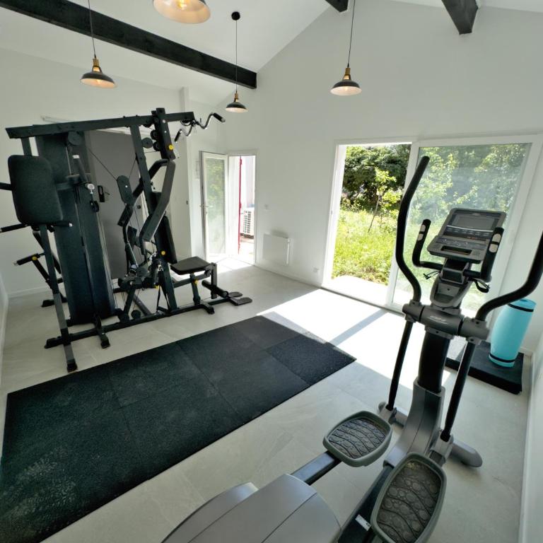Maison de Charme Classée 3 étoiles - Calme, Jardin, Salle de Sport, Piscine - Casa con 2 Camere da Letto - 8