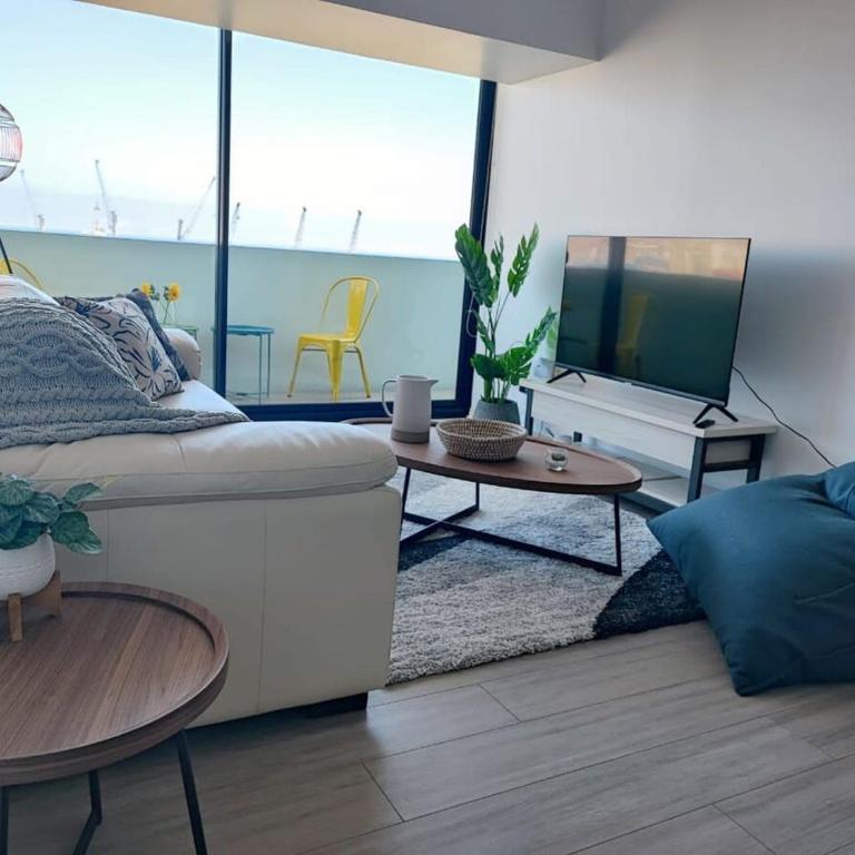 HOM I Encantador depto 2D2B con estacionamiento vista al MAR 1010 - Apartamento - 2