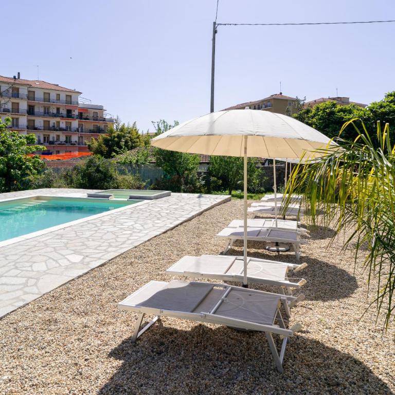 Il Gattino di Porto 1 - veranda piscina - Appartamento con 1 Camera da Letto - 6