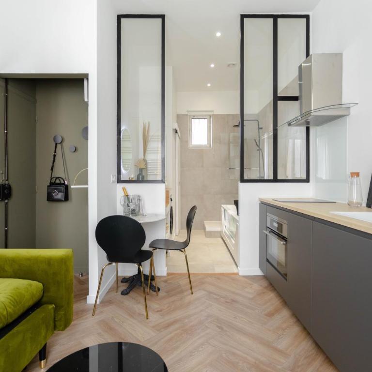 Suite avec baignoire Balnéo à 4min à pied du Vieux-Port - Appartement 1 Chambre - 12
