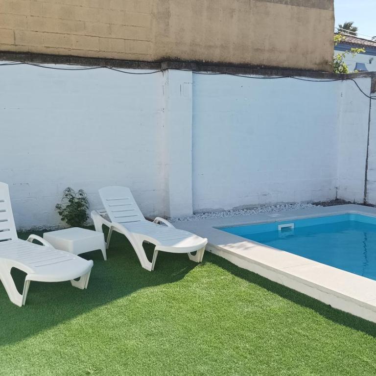 Casa de campo con piscina - Casa de 2 dormitorios - 7