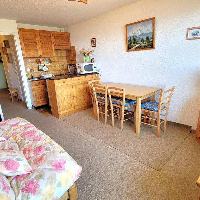 Studio lumineux 4/5 pers, plein Sud avec balcon - Chaillol 1600 - Studio - 3