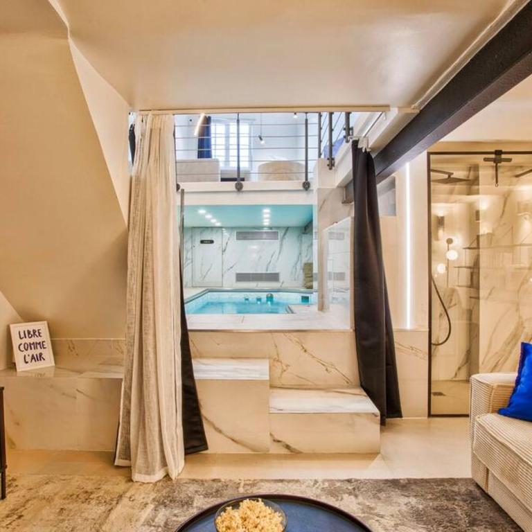Deauville Luxury Blue Loft - sauna and inside pool - Appartement - 13