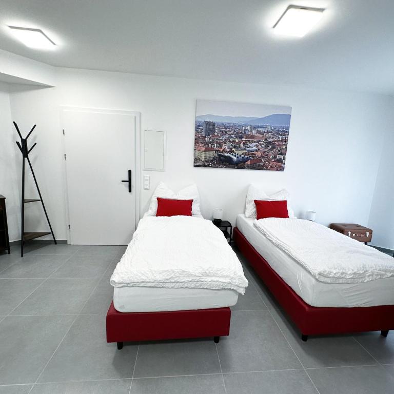 Grazora Living Apartments - Deluxe Zweibettzimmer - 6