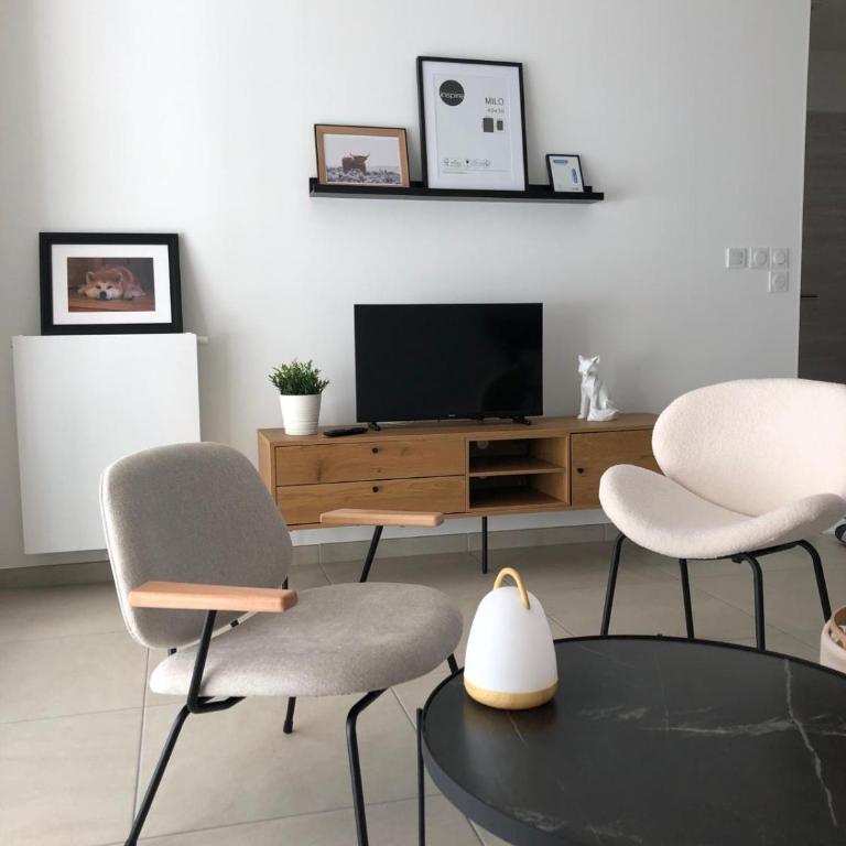 T2 - 1 ch - Garage privé - Balcon - 15 min du lac - Apartment mit 1 Schlafzimmer - 1