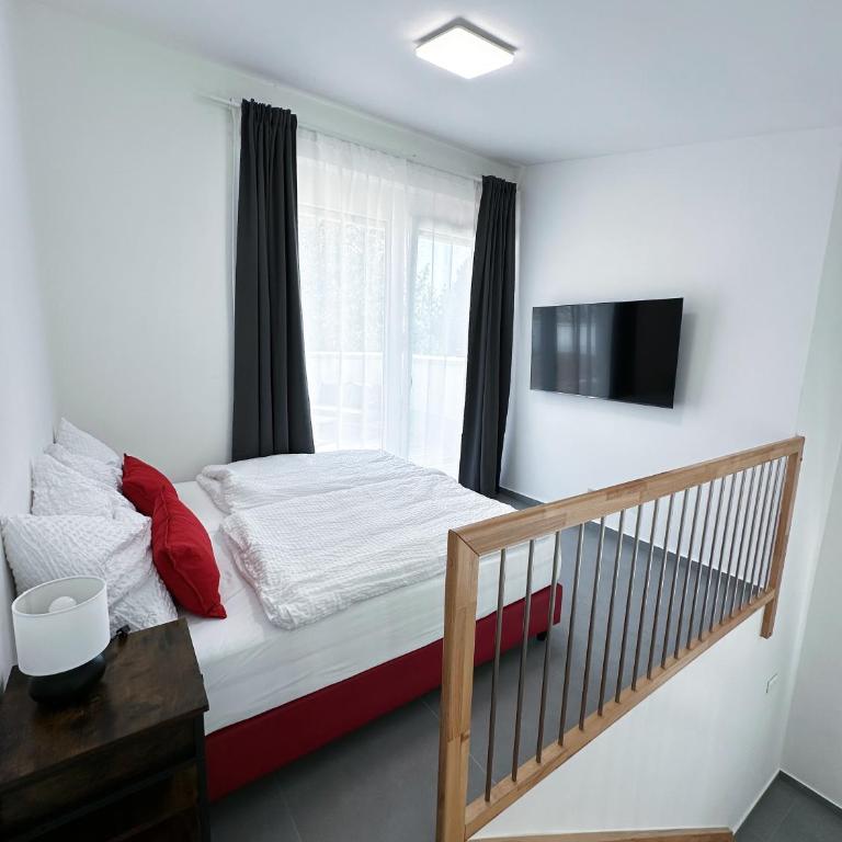 Grazora Living Apartments - Suite mit Kingsize-Bett und Balkon - 6