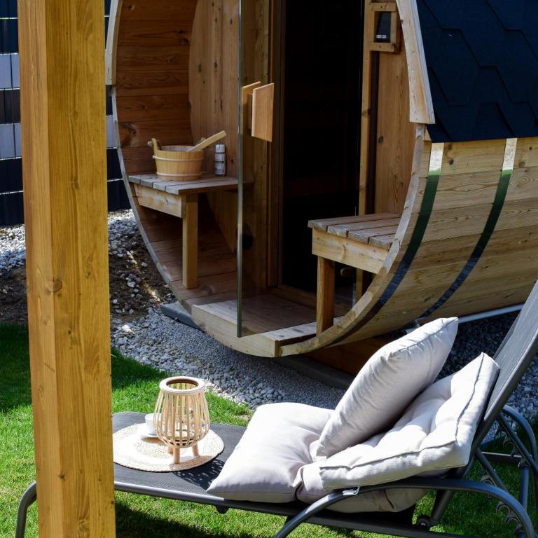 Chalet Stuhleckblick Ferienhaus mit Sauna, Panorama und Terrasse - Chalet mit 2 Schlafzimmern - 32