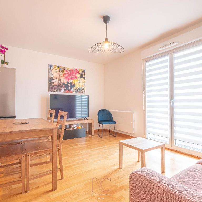 *Disneyland-Paris* 5 personnes, Parking, Wifi - Appartamento con 1 Camera da Letto - 6
