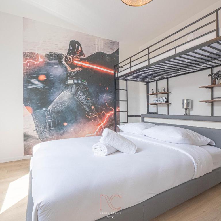 *Disneyland-Paris* 5 personnes, Parking, Wifi - Appartamento con 1 Camera da Letto - 2