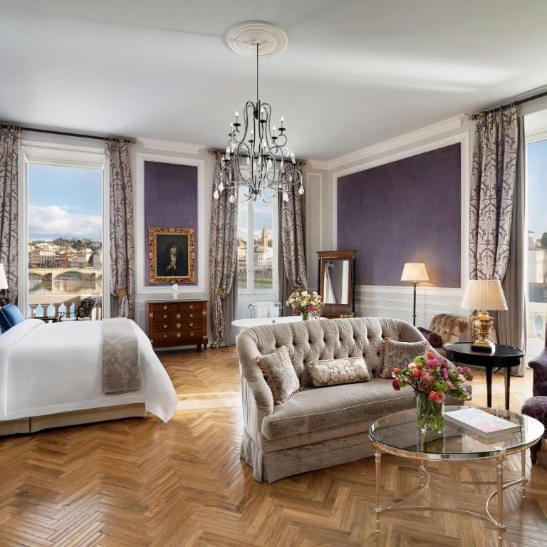 The St. Regis Florence - Junior Suite Arno, 1 Bedroom Junior Suite, Arno River view - 1