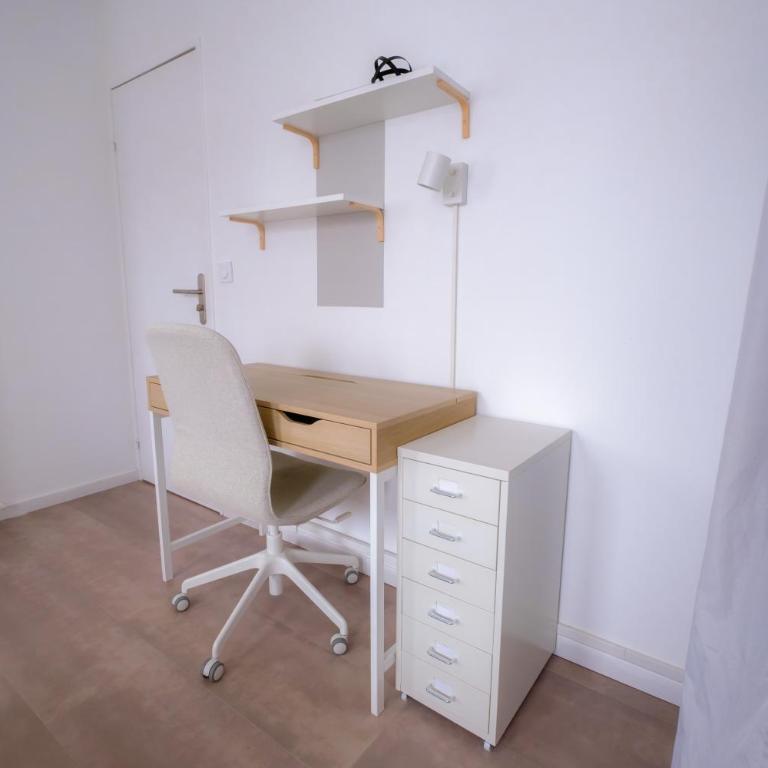 La Rouette - Chambres privées - Habitación Doble con aseo compartido - 1
