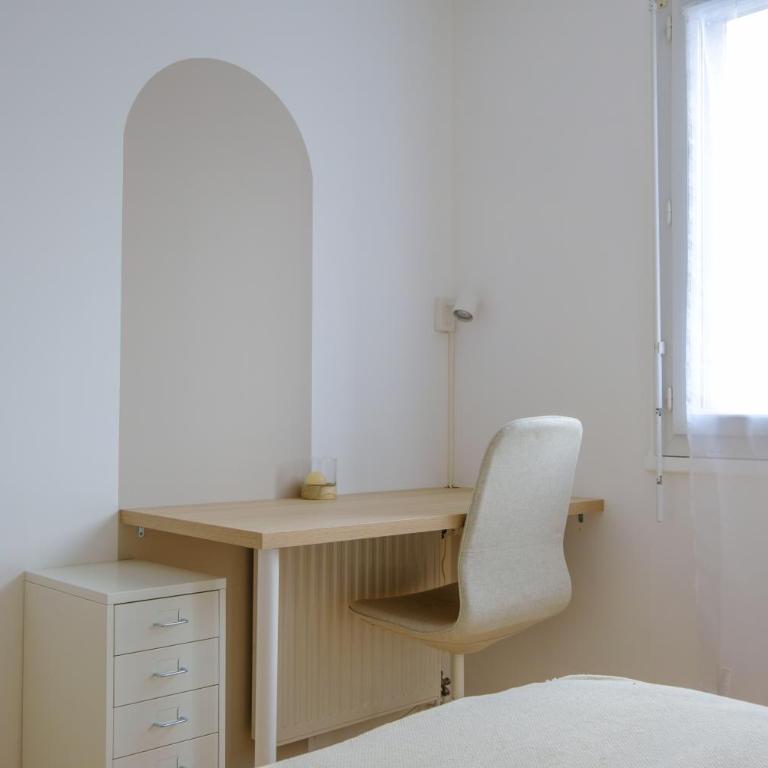 La Rouette - Chambres privées - Habitación Doble con baño compartido - 6